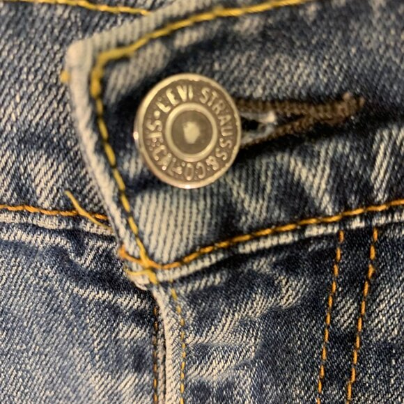 Levis Vintage Straight Leg Jeans - Picture 5 of 10